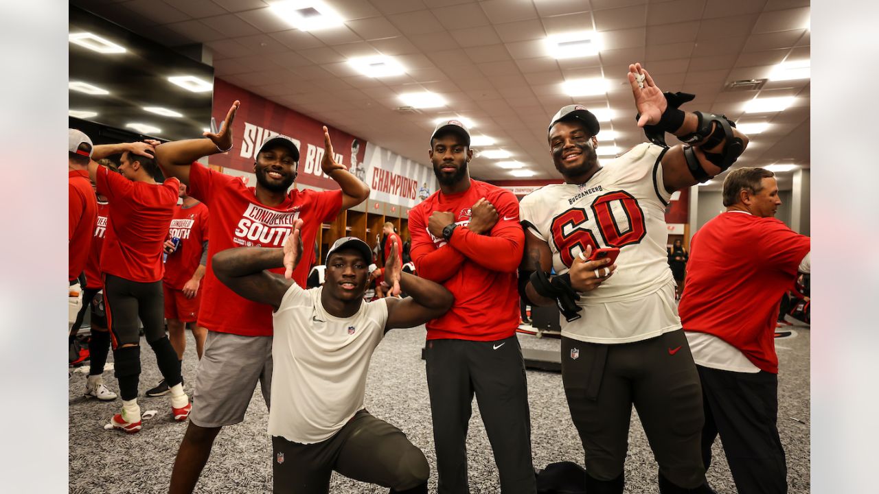 Bucs Celebrate NFC South Title Win, Playoff Berth Gallery