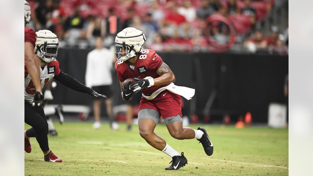 Arizona Cardinals wide receiver Rondale Moore shows 4.3 speed on quick  29-yard catch and run