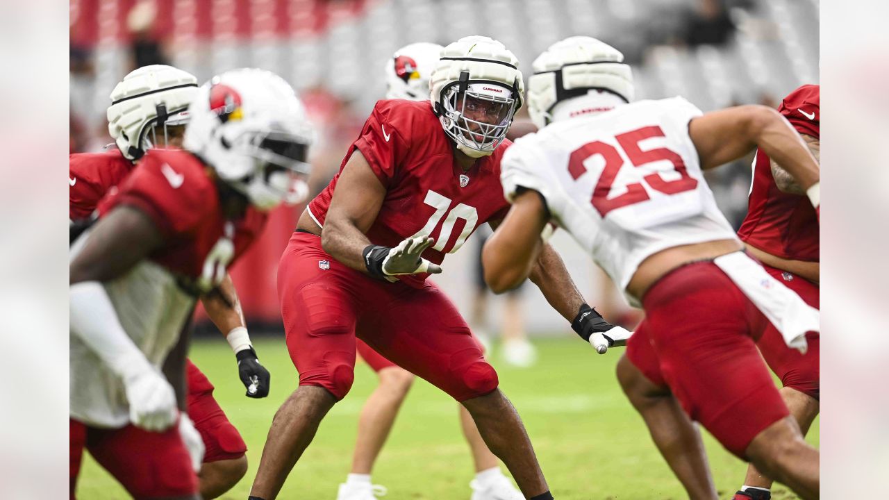 Men's Arizona Cardinals Paris Johnson Jr. Nike Cardinal 2023 NFL Draft  First Round Pick Game Jersey