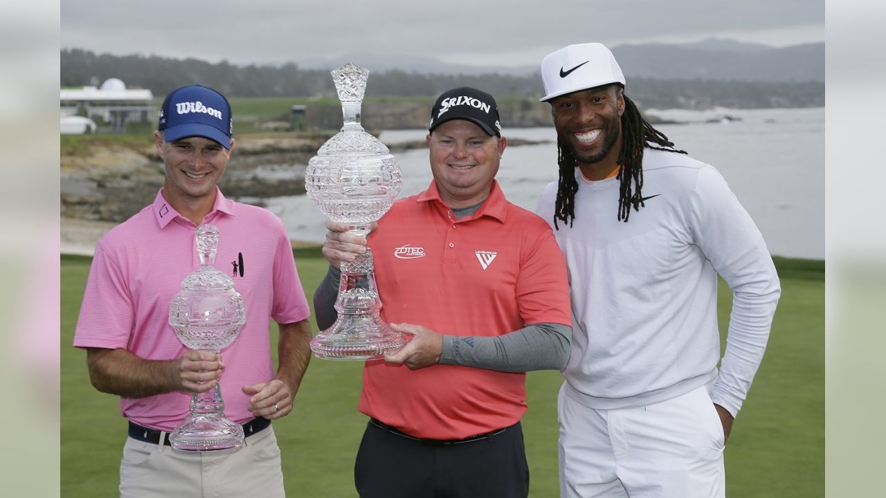 Larry Fitzgerald At The Pebble Beach Pro-Am
