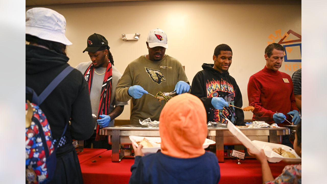 VIDEO: Cardinals Players And Staff Serve Over 500 Thanksgiving Meals