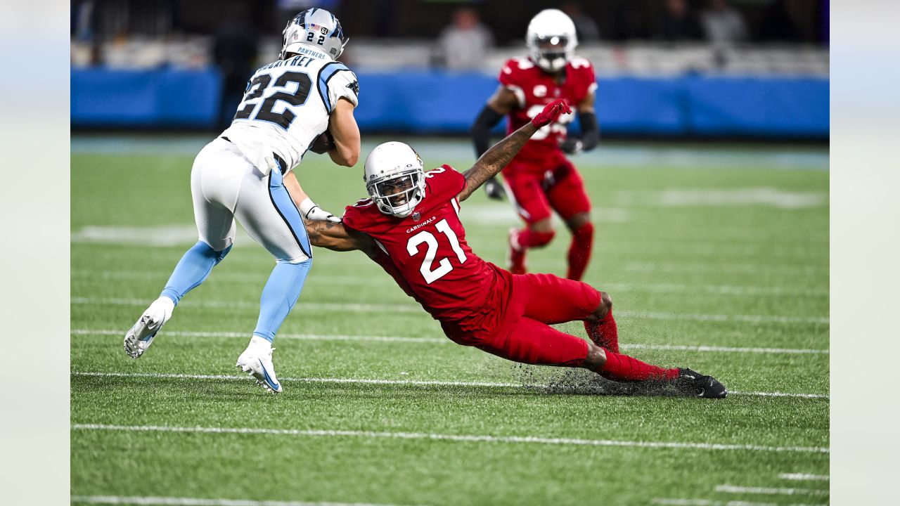 Arizona Cardinals defense forces three turnovers and harrasses Baker  Mayfield during 26-16 win in Carolina