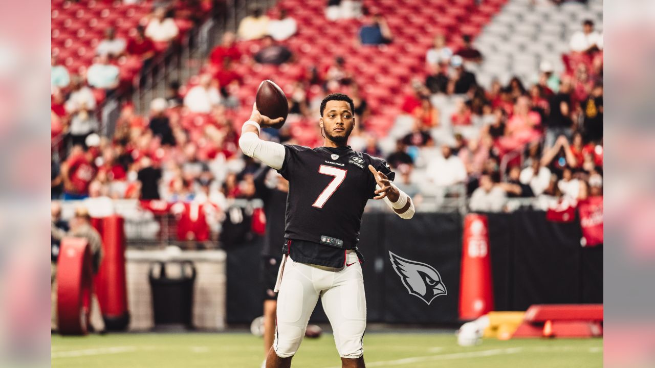 Arizona Cardinals wide receiver KeeSean Johnson warms up before an NFL  football game, against the New England Patriots Sunday, Nov. 29, 2020, in  Foxborough, Mass. (AP Photo/Charles Krupa Stock Photo - Alamy