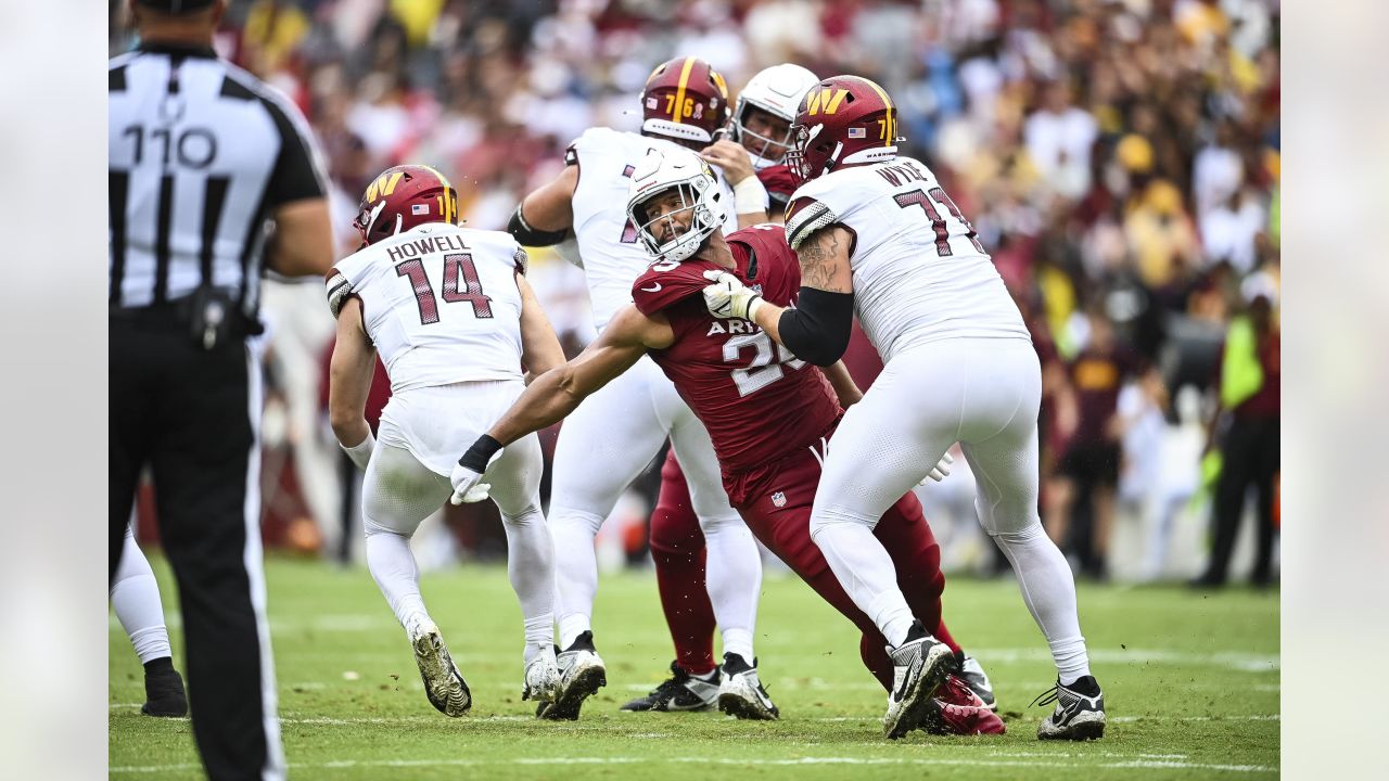 Arizona Cardinals Week 1 depth chart vs. Commanders