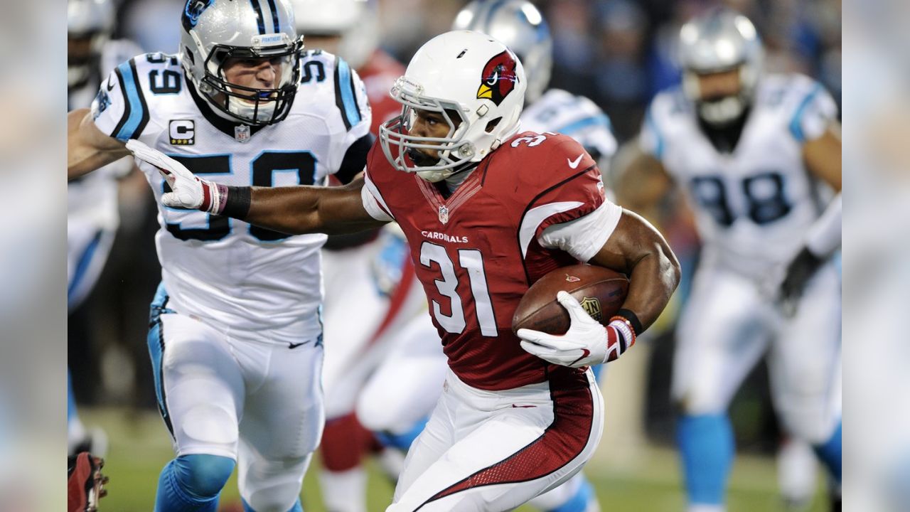 882 Championship Arizona Cardinals V Carolina Panthers Stock