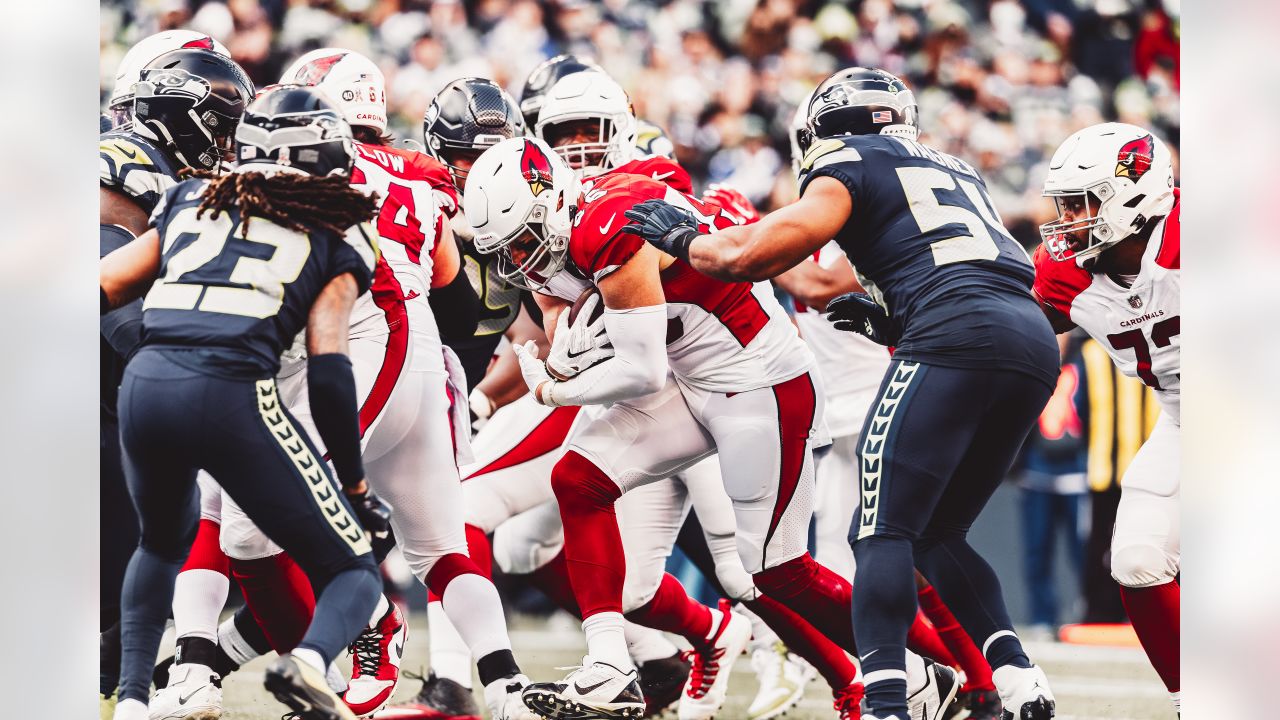 Arizona Cardinals quarterback Trace McSorley escapes pocket for 12-yard  dart to wide receiver Andy Isabella