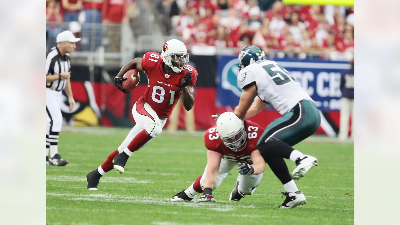 Arizona Cardinals' Anquan Boldin (81) makes a catch as he is