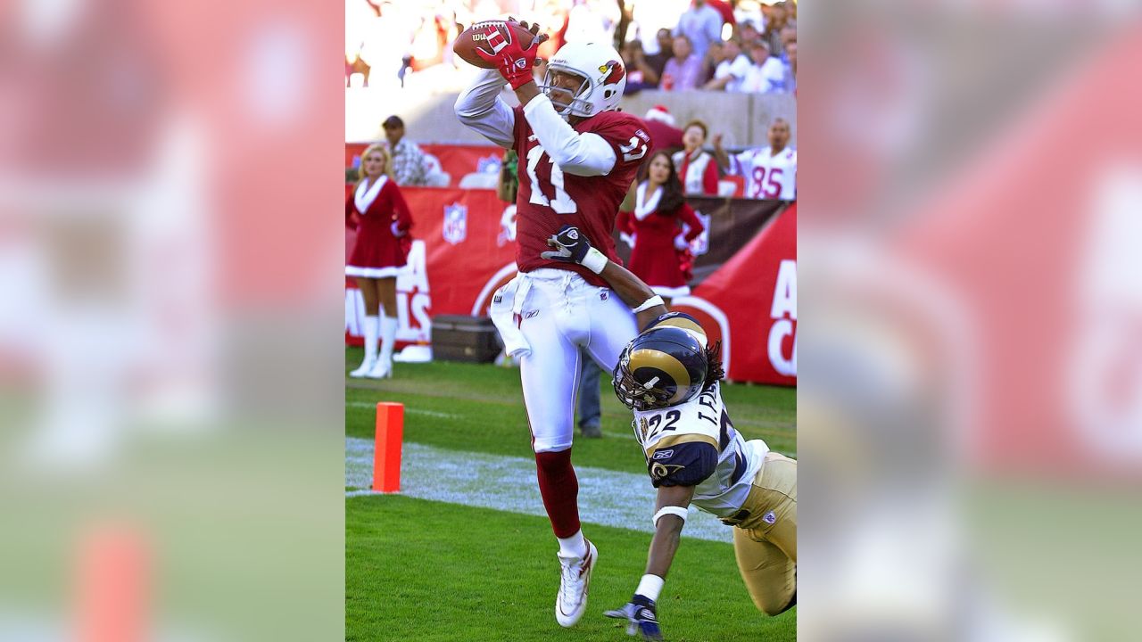 Cardinals WR Larry Fitzgerald is named one of 10 receivers on the NFL 100  all-time team