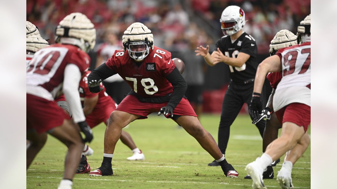 Arizona Cardinals' Darrel WIlliams (24) and Jared Smart (38) participate  during the team's NFL football practice, Monday, June 6, 2022, in Tempe,  Ariz. (AP Photo/Matt York Stock Photo - Alamy