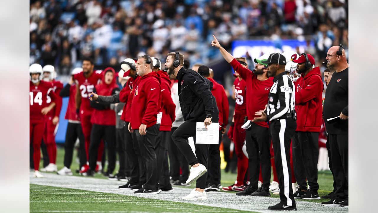 Arizona Cardinals defense forces three turnovers and harrasses Baker  Mayfield during 26-16 win in Carolina