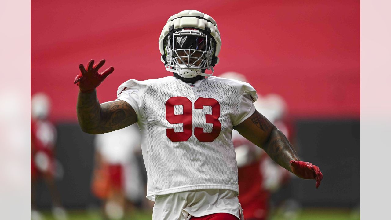 Arizona Cardinals defensive end Jonathan Ledbetter (93) during an