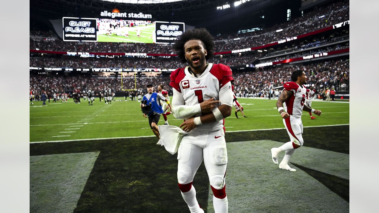 Cardinals' Kyler Murray struck by fan at Raiders' Allegiant Stadium, Raiders News