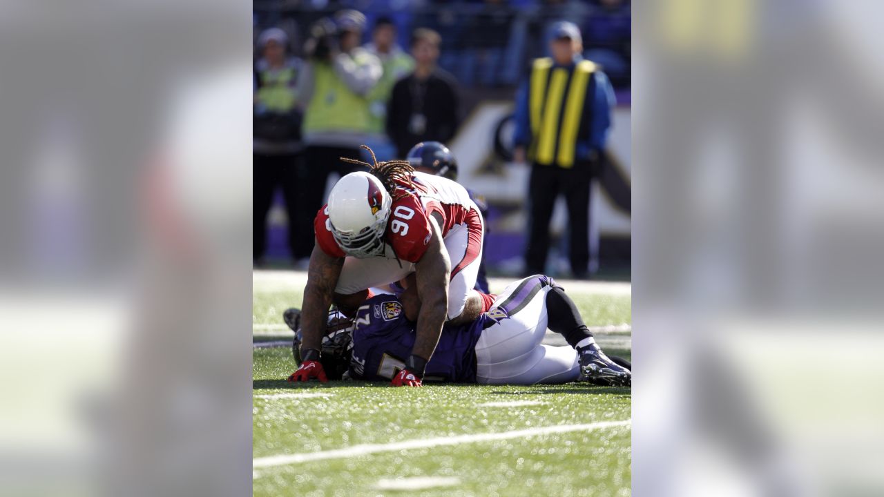 Arizona Cardinals' Terrell Suggs gets his swan song in Baltimore early