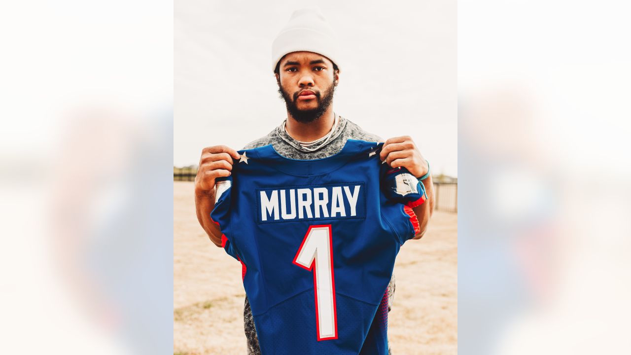 Kyler Murray Receives His Pro Bowl Jersey