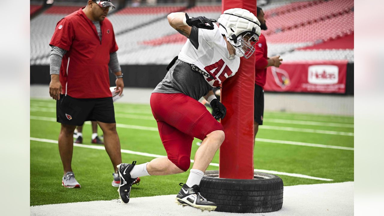 Arizona Cardinals offensive tackle Paris Johnson Jr. (70) stands