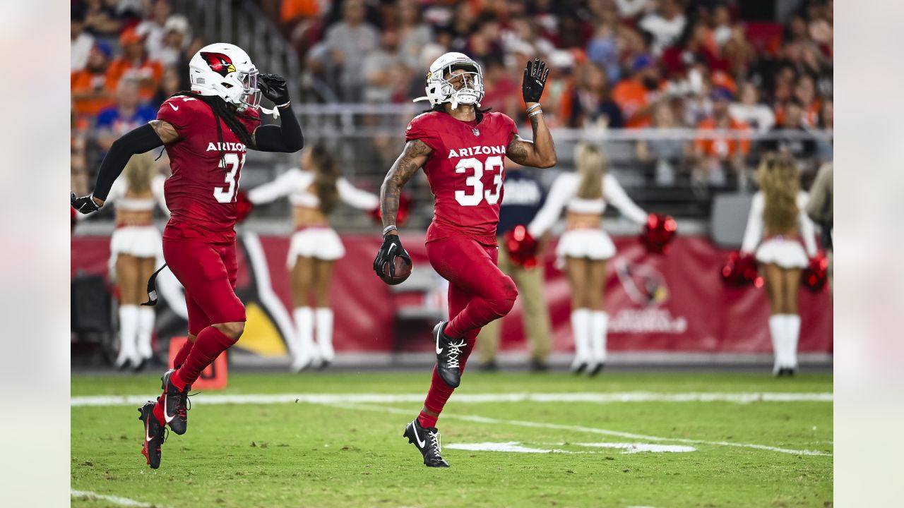 Arizona Cardinals cornerback Kris Boyd (29) lines up during an NFL  pre-season game against the Denver Broncos, Friday, Aug. 11, 2023, in  Glendale, Ariz. (AP Photo/Rick Scuteri Stock Photo - Alamy