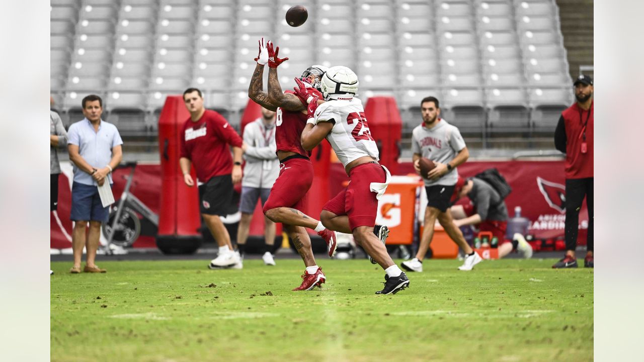 Arizona Cardinals offensive tackle Paris Johnson Jr. (70) stands