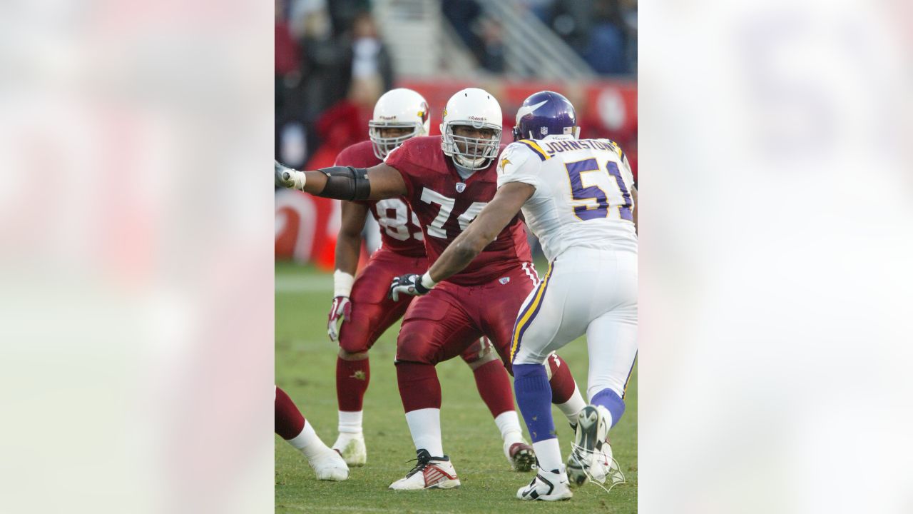 December 21, 2003: Arizona Cardinals Emmitt Smith looks for the handoff  from Josh McCown as Seattle