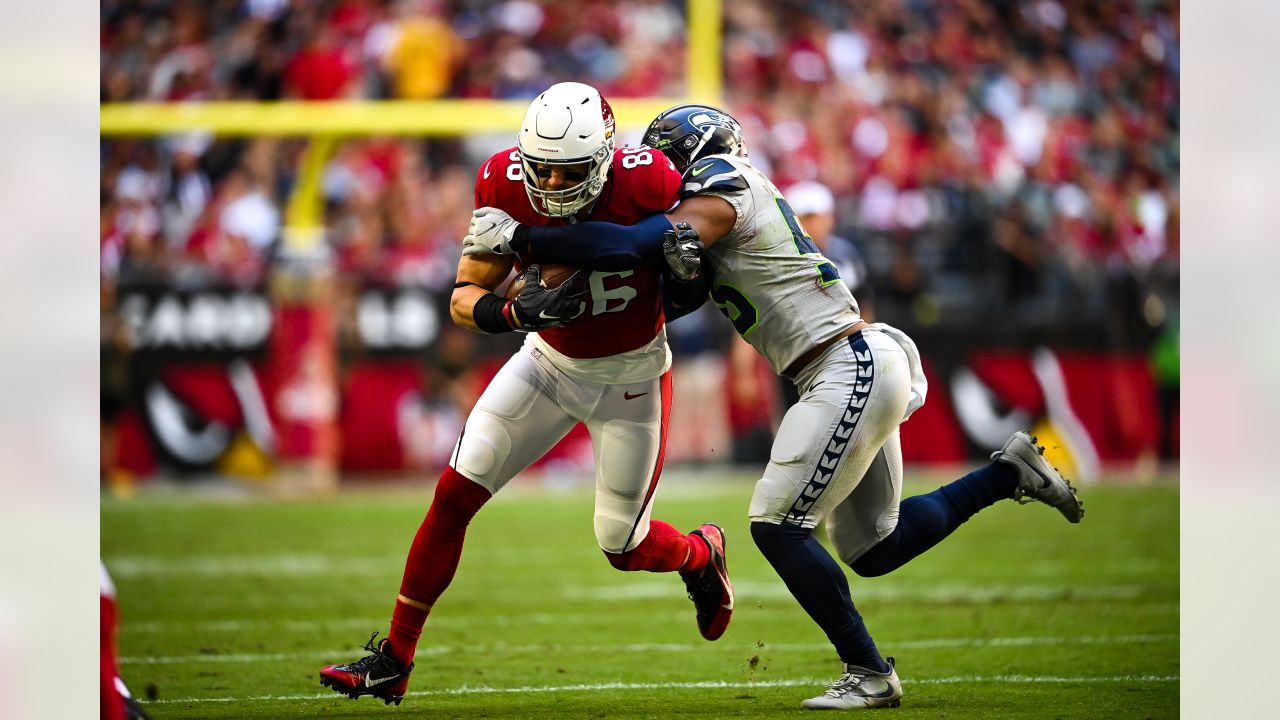 Arizona Cardinals mascot Big Red celebrates a touchdown against the Seattle  Seahawks during an NFL Professional Football Game Sunday, Jan. 9, 2022, in  Phoenix. (AP Photo/John McCoy Stock Photo - Alamy