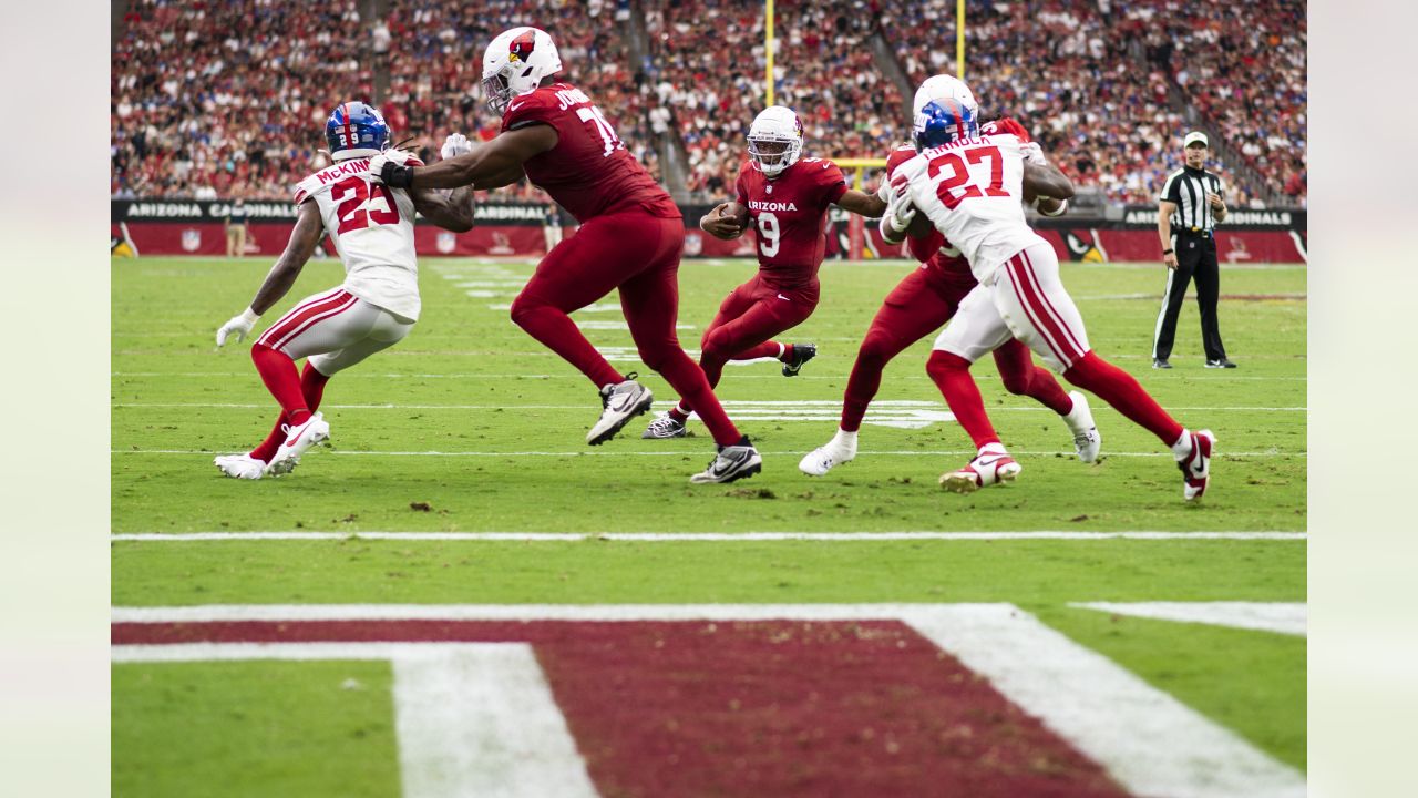 Arizona Cardinals safety Budda Baker (3) warms up before an NFL football  game against the New Orleans Saints, Thursday, Oct. 20, 2022, in Glendale,  Ariz. (AP Photo/Rick Scuteri Stock Photo - Alamy