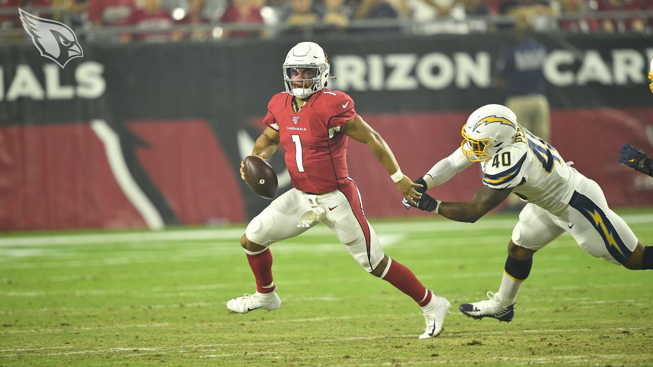 Arizona Cardinals quarterback Kyler Murray (1) warms up before an NFL  football game against the New Orleans Saints, Thursday, Oct. 20, 2022, in  Glendale, Ariz. (AP Photo/Rick Scuteri Stock Photo - Alamy