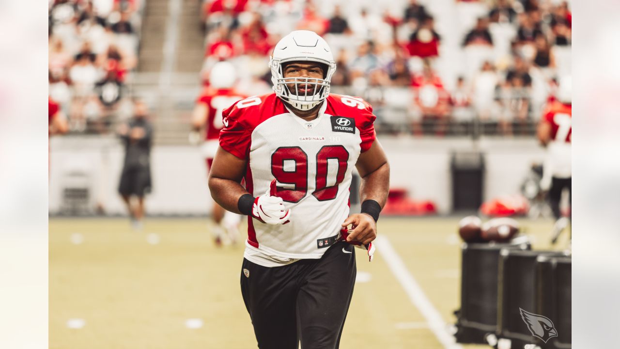 After drama-filled offseason, Cardinals linebacker Jordan Hicks works with  a smile while rookie Zaven Collins struggles