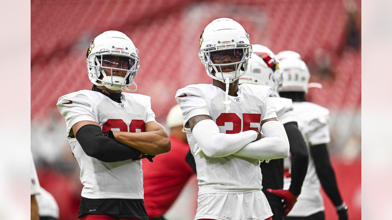 Arizona Cardinals wide receiver Andy Isabella practices a kickoff return  before a football game Sunday, Sept 19, 2021, in Glendale, AZ. (AP  Photo/Darryl Webb Stock Photo - Alamy