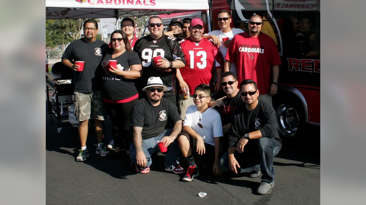 Arizona Cardinals fans tailgate ahead of Monday night matchup