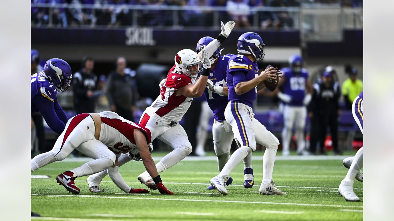 Vikings' passing attack lacks punch; can they spring free vs. Cardinals?