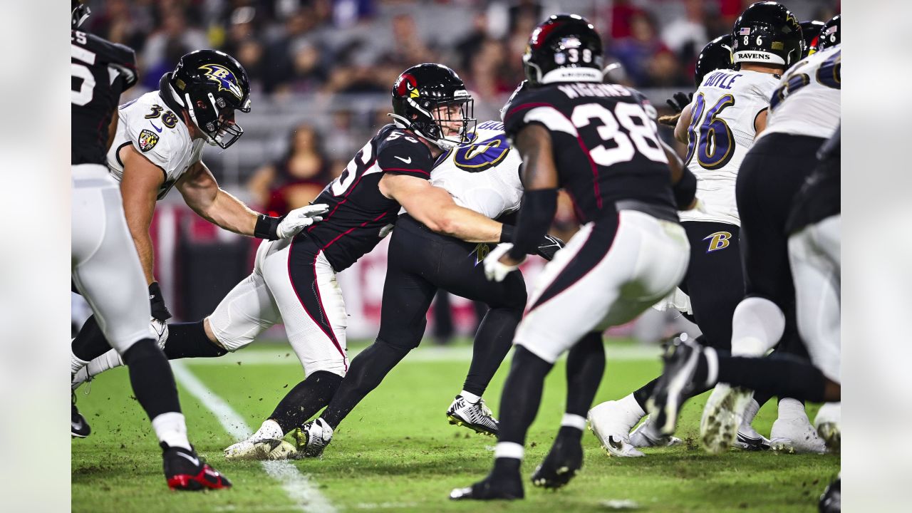 Photo: ARIZONA CARDINALS VS BALTIMORE RAVENS IN BALTIMORE