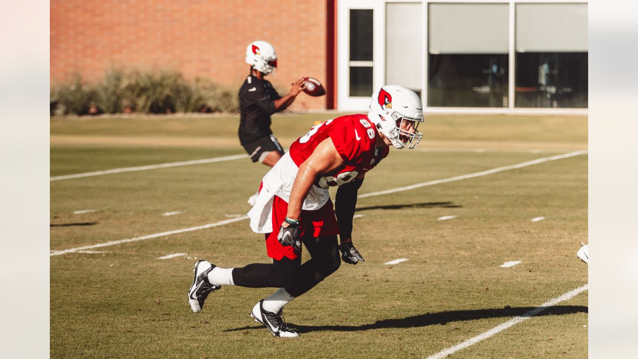 Zach Ertz Debuts On The Practice Field