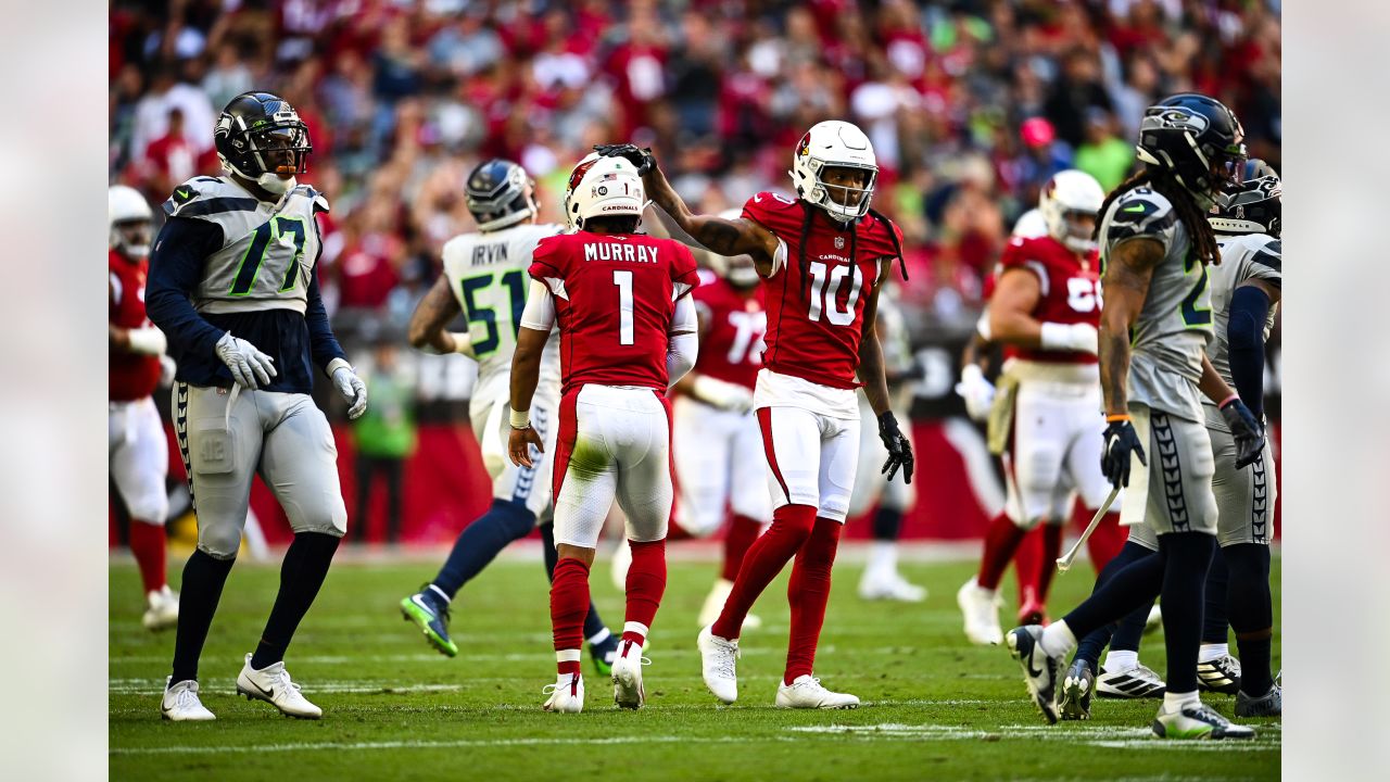 Arizona Cardinals mascot Big Red while playing the Seattle Seahawks during  an NFL Professional Football Game Sunday, Jan. 9, 2022, in Phoenix. (AP  Photo/John McCoy Stock Photo - Alamy