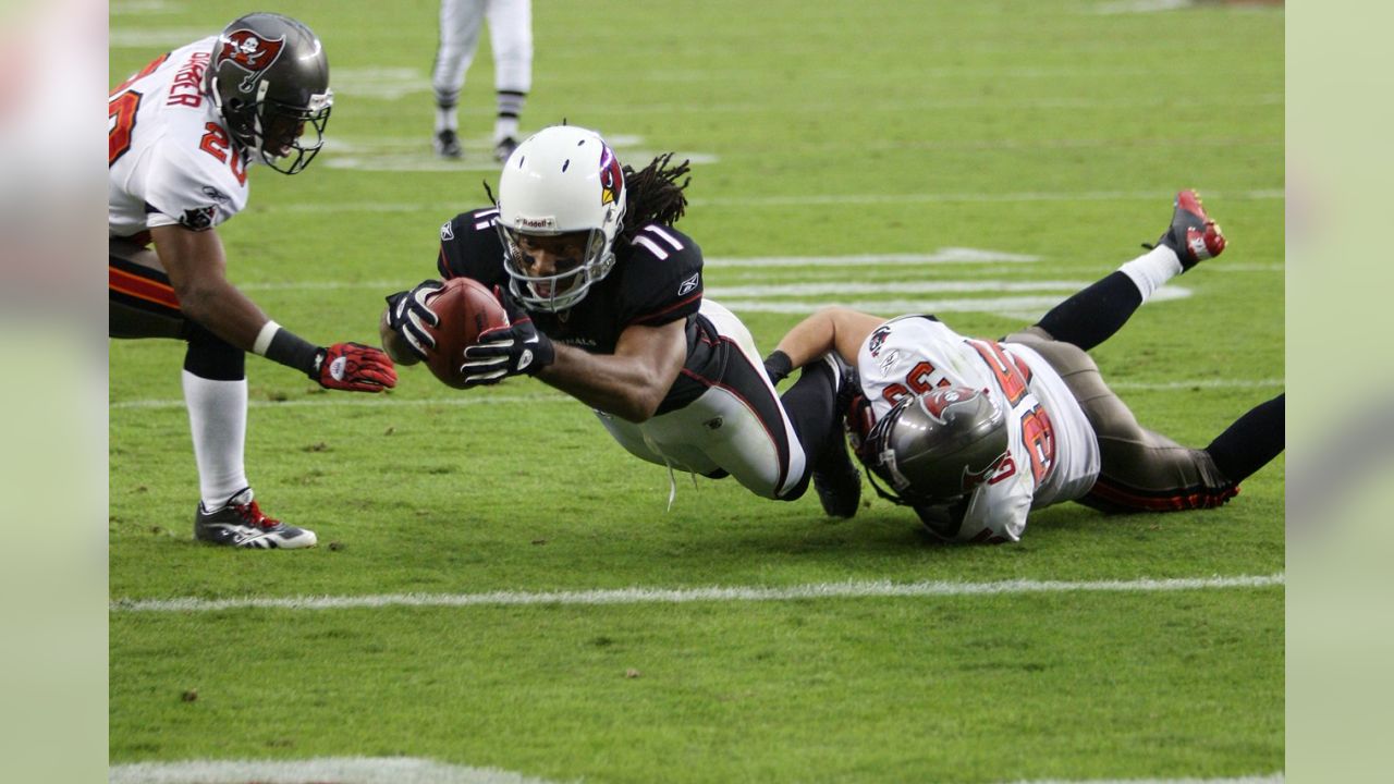 Cardinals WR Larry Fitzgerald is named one of 10 receivers on the NFL 100  all-time team