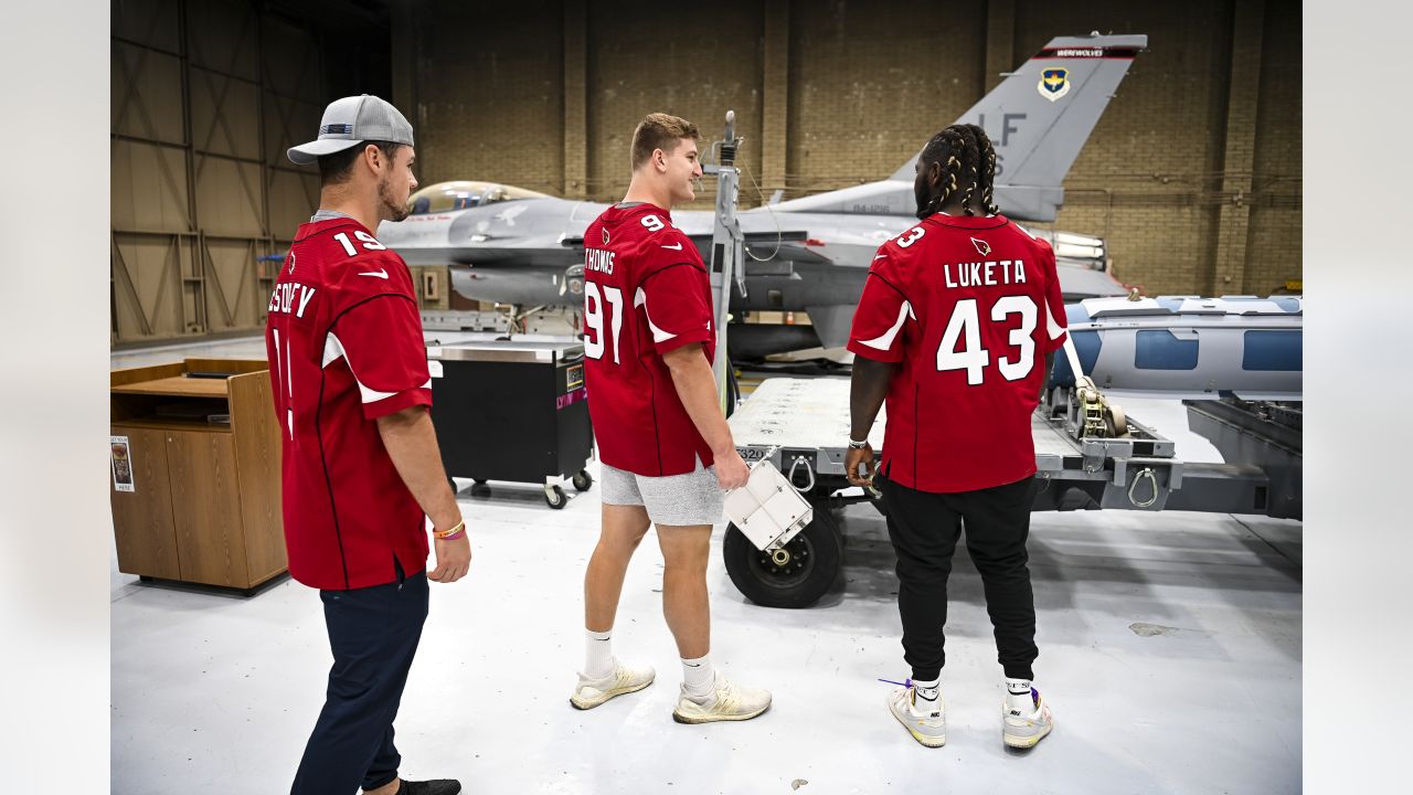 Dennis Gardeck Flies As Cardinals Visit Luke Air Force Base