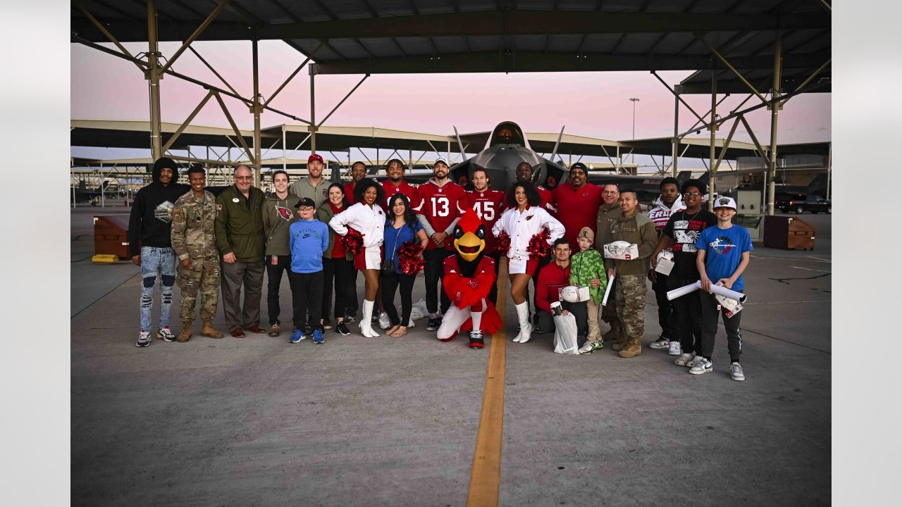 The Arizona Cardinals support Flightline Feast