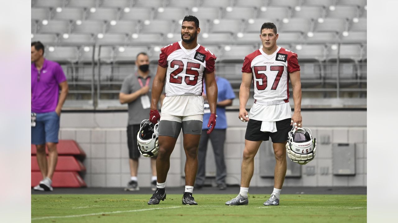 James Conner and Arizona Cardinals RBs get physical in training day 7 