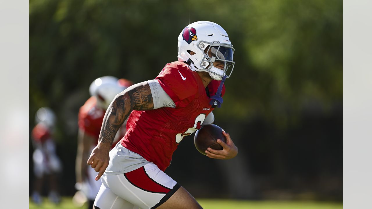 Arizona Cardinals safety Budda Baker (3) warms up before an NFL football  game against the New Orleans Saints, Thursday, Oct. 20, 2022, in Glendale,  Ariz. (AP Photo/Rick Scuteri Stock Photo - Alamy