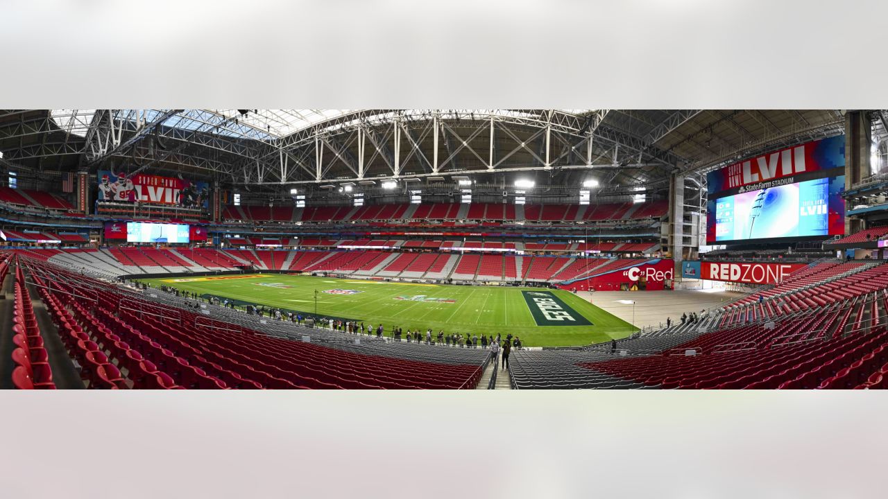 PHOTOS: State Farm Stadium Super Bowl Decor