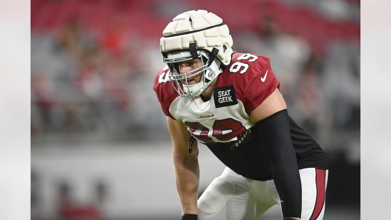 Arizona Cardinals' Maxx Williams runs drills during the teams' NFL football  training camp, Tuesday, July 30, 2019, in Glendale, Ariz. (AP Photo/Matt  York Stock Photo - Alamy