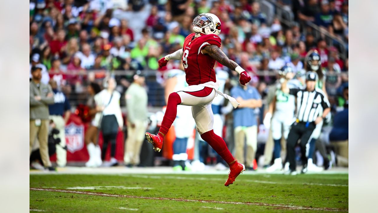 Arizona Cardinals mascot Big Red celebrates a touchdown against the Seattle  Seahawks during an NFL Professional Football Game Sunday, Jan. 9, 2022, in  Phoenix. (AP Photo/John McCoy Stock Photo - Alamy