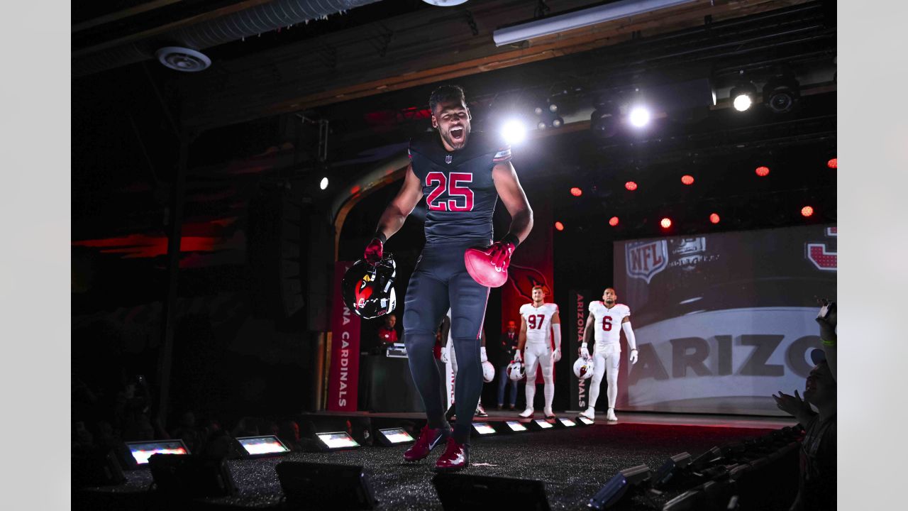 In downtown Phoenix, Arizona Cardinals unveil new uniforms ahead of NFL  Draft