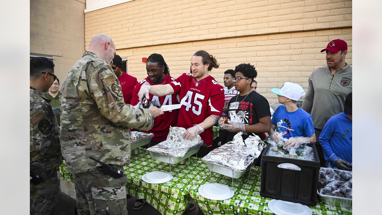 The Arizona Cardinals support Flightline Feast > Luke Air Force