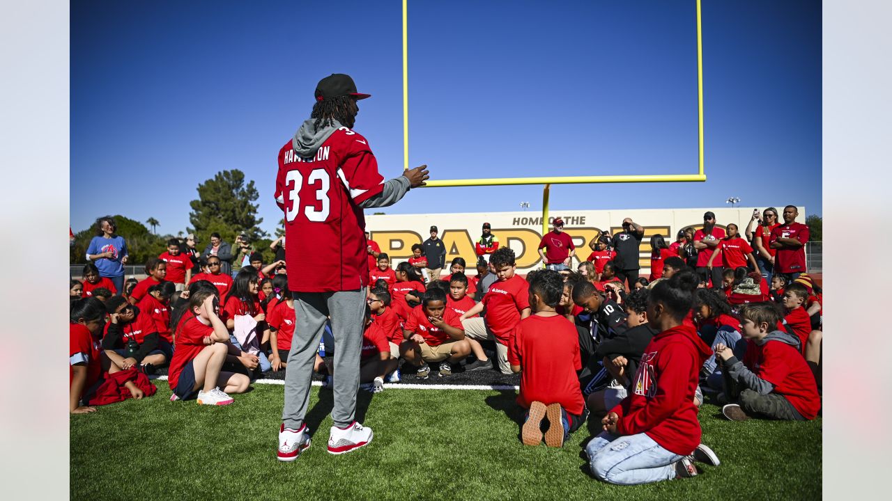 Arizona Cardinals bring joy to youngsters at football camp