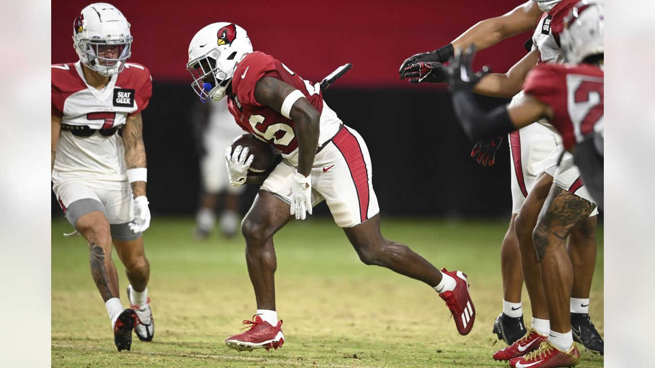 Cardinals RB Eno Benjamin climbs out of doghouse in Arizona to