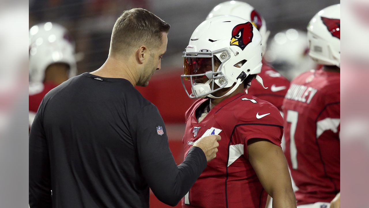 Kyler Murray dons headset, calls plays in Arizona Cardinals' first  preseason game - ESPN