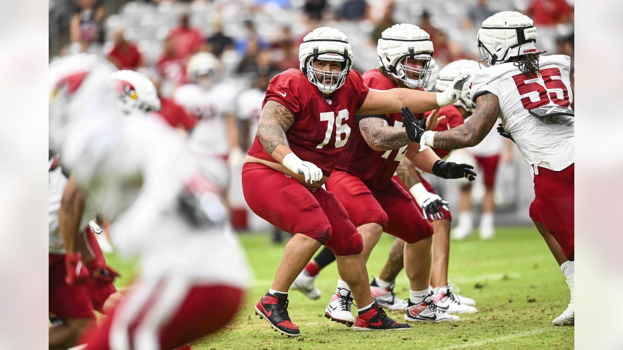 Arizona Cardinals safety Budda Baker (3) runs during an NFL football game  against the Washington Commanders, Sunday, September 10, 2023 in Landover,  Maryland. (AP Photo/Daniel Kucin Jr Stock Photo - Alamy