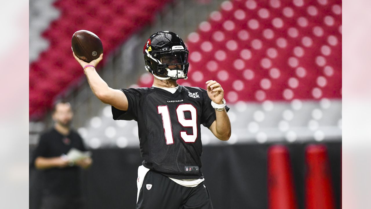 Arizona Cardinals wide receiver Greg Dortch makes a catch during NFL  football training camp Thursday, July 27, 2023, in Glendale, Ariz. (AP  Photo/Ross D. Franklin Stock Photo - Alamy