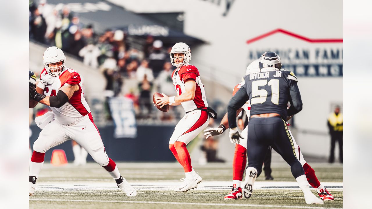 Arizona Cardinals quarterback Trace McSorley escapes pocket for 12-yard  dart to wide receiver Andy Isabella