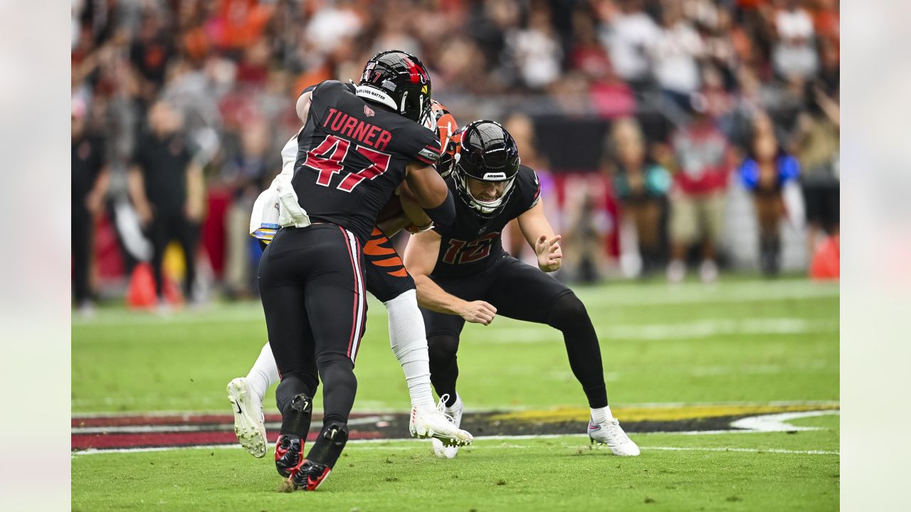 Arizona Cardinals defensive back Ezekiel Turner (47) during the