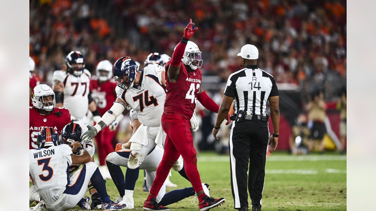 Arizona Cardinals cornerback Kris Boyd (29) lines up during an NFL  pre-season game against the Denver Broncos, Friday, Aug. 11, 2023, in  Glendale, Ariz. (AP Photo/Rick Scuteri Stock Photo - Alamy